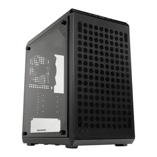 Carcasa Cooler Master Q300L V2, Mini Tower, fara sursa, mATX, mITX (Negru)