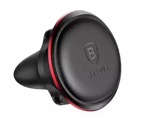 Suport auto Baseus Magnetic Air Vent, Rotire 360 grade (Rosu)