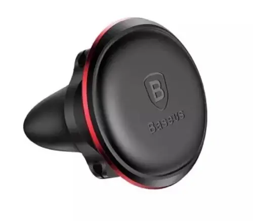 Suport auto Baseus Magnetic Air Vent, Rotire 360 grade (Rosu)