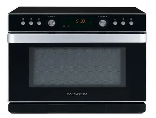 Cuptor cu microunde Daewoo KOS-1C0K, 34 l, 800 W, Mecanic, Grill, Timer (Negru)