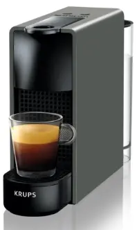Espressor cu capsule Nespresso-Krups XN110B10 Essenza Mini, 1310 W, 0.6 L (Gri)