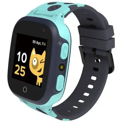 Smartwatch Canyon Sandy KW-34, ecran 1.44inch, Bluetooth, GPS, Curea Silicon, slot nano SIM (Albastru)