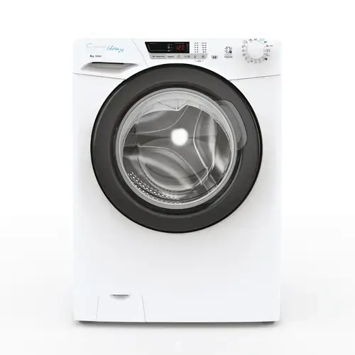 Masina de spalat rufe Candy HCU1282DB/1-S, 8 kg, 1200 RPM, 16 Programe, Kilo Detector, Clasa D (Alb)