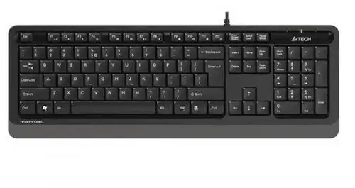 Tastatura A4Tech FStyler FK10, USB (Negru/Gri)
