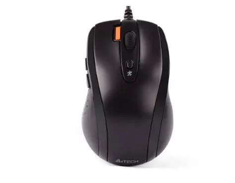 Mouse Optic A4TECH N-70FX-BK,USB (Negru)