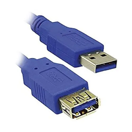 Cablu extensie MediaRange MRCS145, USB 3.0, AM/AF, 3 m, Albastru
