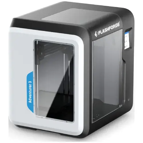 Imprimanta 3D Gembird Flashforge Adventurer3 3D, FFF, WiFi, USB (Negru/Alb)