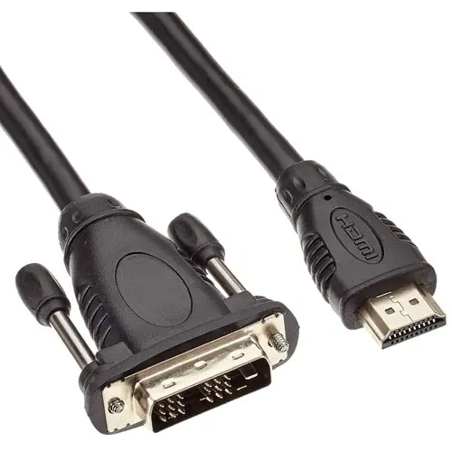 Cablu HDMI - DVI-D (18+1), dubluecranat, conectori auriti, 10m, PremiumCord kphdmd10