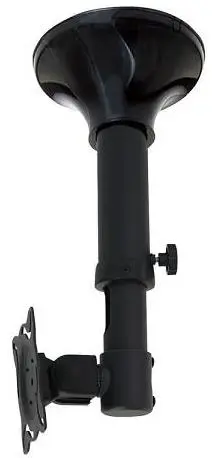 Suport Tavan NewStar FPMA-C025BLACK, 10inch - 30inch, 12 Kg (Negru)