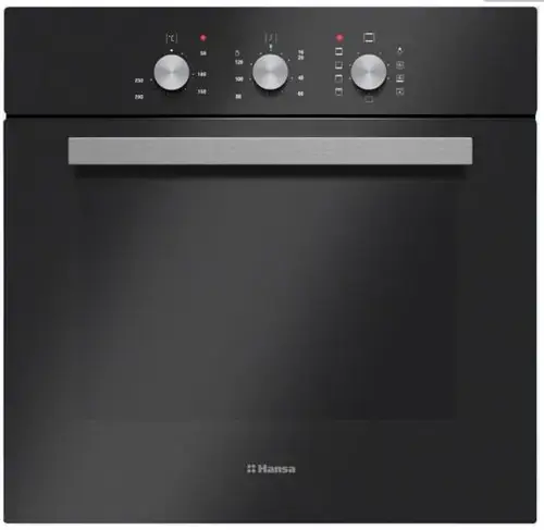 Cuptor incorporabil Hansa BOES68161, Electric, 62 l, Clasa A (Negru)