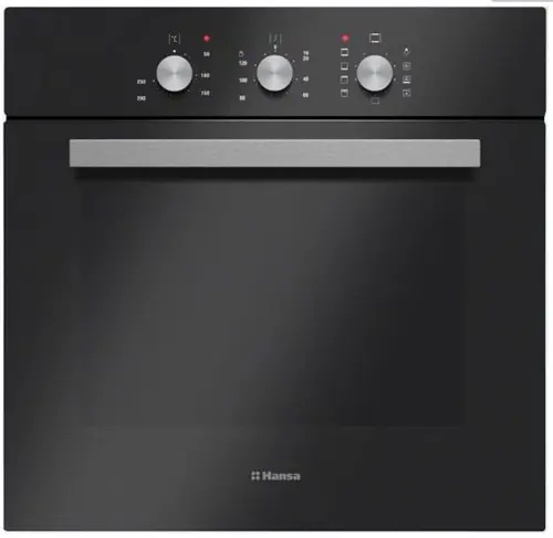 Cuptor incorporabil Hansa BOES68161, Electric, 62 l, Clasa A (Negru)