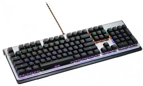 Tastatura Gaming Canyon CND-SKB8-US, iluminata (Gri)