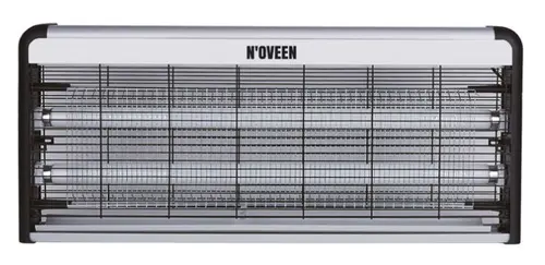 Lampa electrica anti-insecte Noveen IKN240 Economic, 2 x UV, 40 W, 3000 V (Negru/Argintiu)