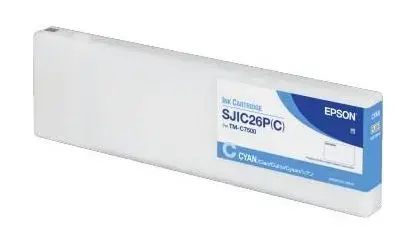 Cartus cerneala Epson SJIC26P, 295.2 ml (Cyan)