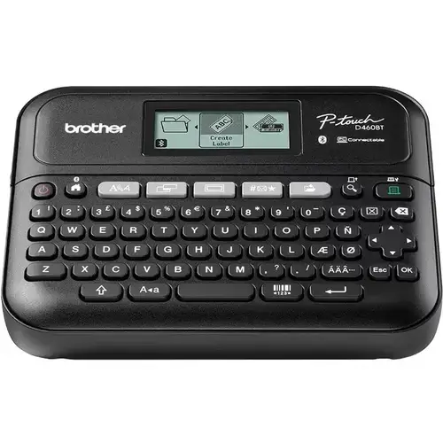 Sistem de etichetare Brother PT-D460BTVP, USB, Bluetooth (Negru)
