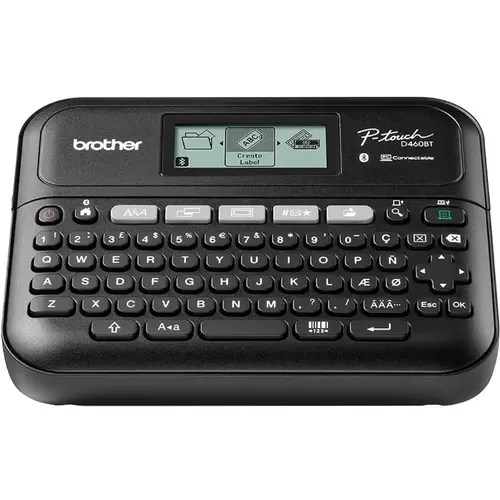 Sistem de etichetare Brother PT-D460BTVP, USB, Bluetooth (Negru)