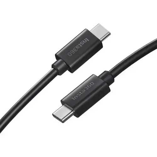Cablu de alimentare Insta360 Ace Pro, USB Type-C la USB Type-C (Negru)