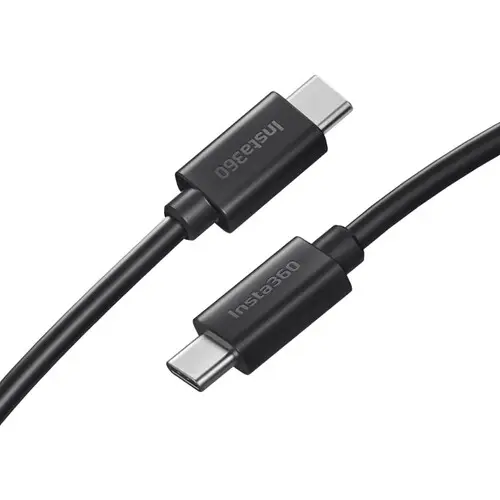 Cablu de alimentare Insta360 Ace Pro, USB Type-C la USB Type-C (Negru)