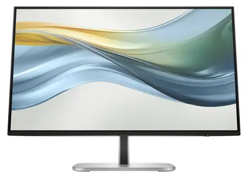 Monitor IPS LED HP 23.8inch 524pu, Full HD (1920 x 1080), HDMI, DisplayPort, Pivot, 100 Hz, 5 ms (Negru/Argintiu)