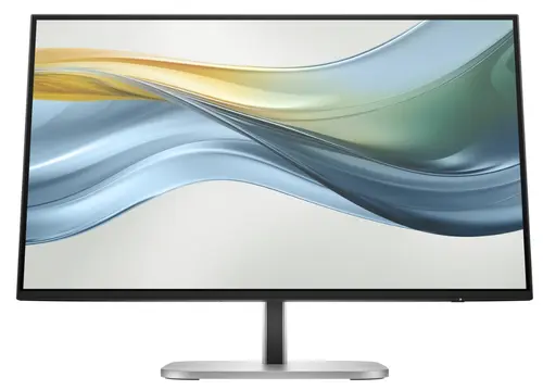 Monitor IPS LED HP 23.8inch 524pu, Full HD (1920 x 1080), HDMI, DisplayPort, Pivot, 100 Hz, 5 ms (Negru/Argintiu)
