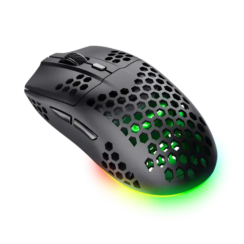 Mouse Gaming Wireless Trust GXT 929 Helox, 4800 DPI, Iluminare RGB (Negru)
