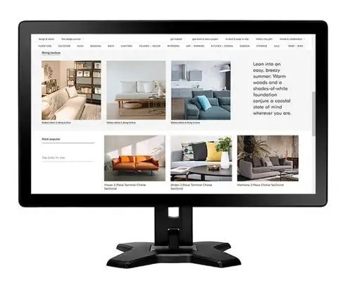 Monitor VA LED AG Neovo 23.8inch TX-2401, Full HD (1920 x 1080), VGA, HDMI, DisplayPort, Touchscreen (Negru)