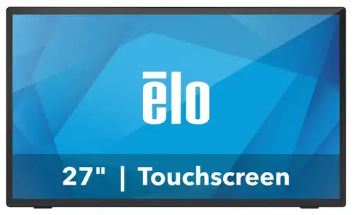 Monitor LED Elo 27inch 2770L, Full HD (1920 x 1080), VGA, HDMi, DisplayPort, Touchscreen, Boxe (Negru)