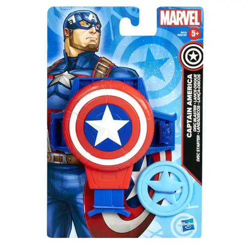 Disc blaster Capitanul America (Rosu/Albastru)