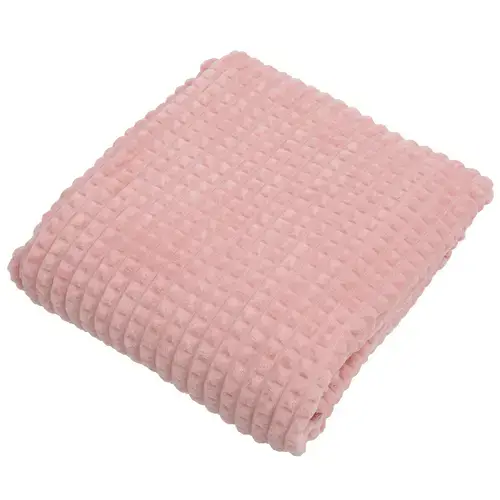 Patura flannel Softy Heinner Home, 150x200 cm, poliester 100% (Roz)