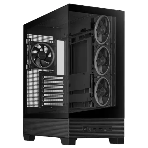 Carcasa ASUS A31 PLUS TG ARGB, Tempered Glass, Middle Tower (Negru)