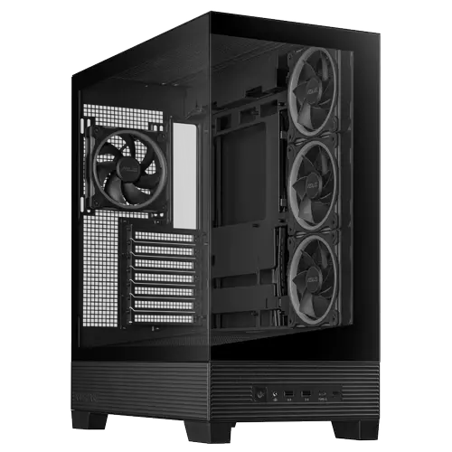Carcasa ASUS A31 PLUS TG ARGB, Tempered Glass, Middle Tower (Negru)