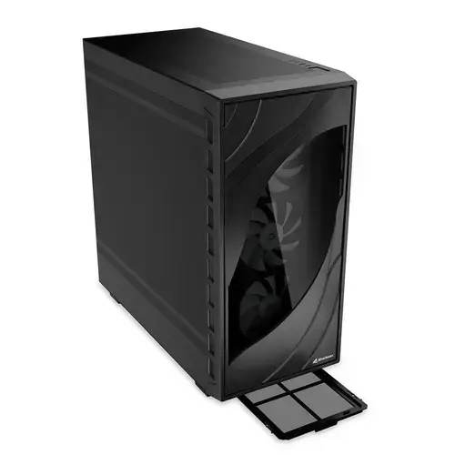 Carcasa PC Sharkoon Rebel C80M RGB, ATX (Negru)