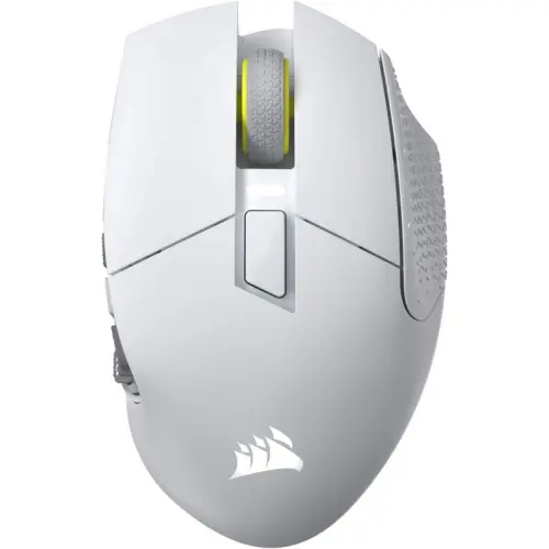 Mouse Wireless Corsair Scimitar elite, RGB LED, USB/Bluetooth, 33000 dpi, Senzor optic Corsair Marksman S, Alb
