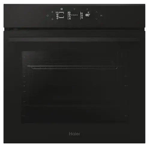 Cuptor incorporabil Haier H6 ID46G3YTB, 78 l, Pirolitic + Hidrolitic, 20 functii, WiFi, Bionicook, Clasa A++ (Negru)