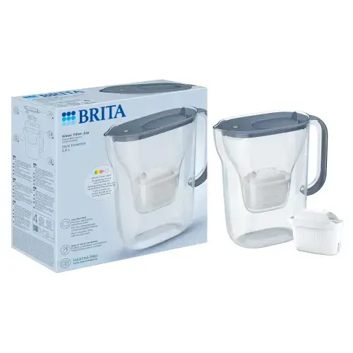 Cana filtranta BRITA Style 2,4 L Maxtra Pro, 1 cartus filtrant (Albastru)