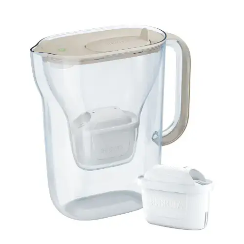 Cana filtranta BRITA Style 2,4 L Maxtra Pro  Pure Performance, 1 cartus filtrant (Bej)