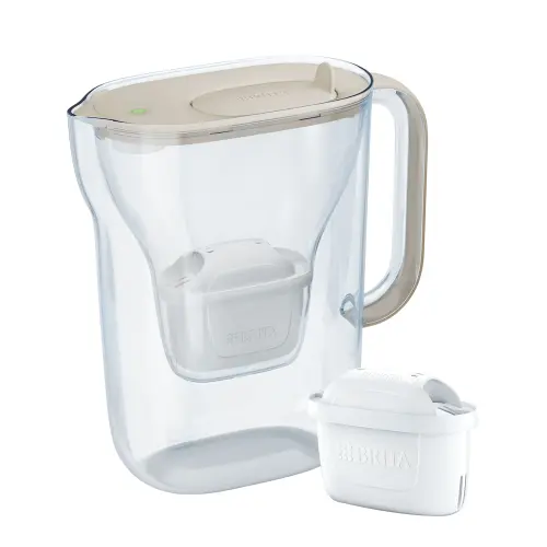 Cana filtranta BRITA Style 2,4 L Maxtra Pro  Pure Performance, 1 cartus filtrant (Bej)