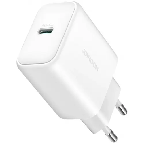 Incarcator Retea Joyroom JR-TCF24, 30W, 3A, 1 x USB-C (Alb)