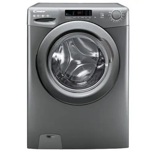 Masina de spalat rufe Candy Smart Pro CS 1272DRRE/1-S, incarcare frontala, 7 kg, 1200 rpm, Clasa D, Gri