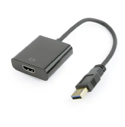 Adaptor Gembird A-USB3-HDMI-02, USB- HDMI (Negru)