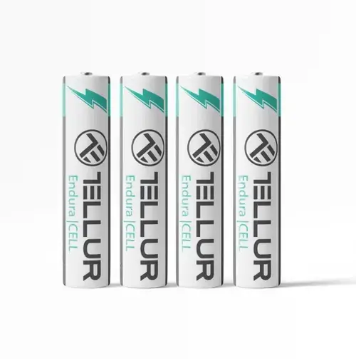Baterie Tellur Endura Cell, Zinc-Carbon, AAA R03, 1.5V, 4buc/set
