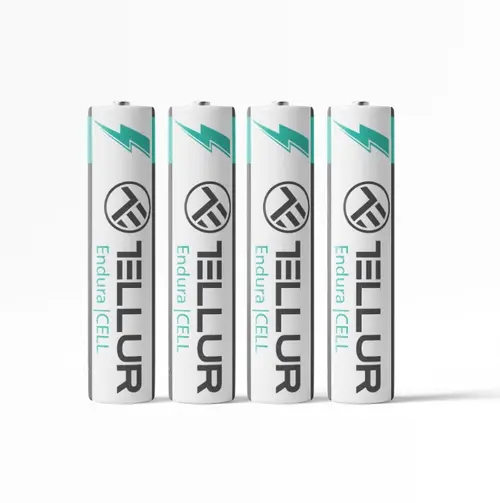 Baterie Tellur Endura Cell, Zinc-Carbon, AAA R03, 1.5V, 4buc/set