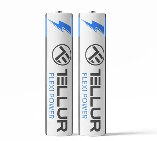 Baterie Tellur Flexi Power, Super Alcalina, AAA LR03, 1.5V, 2buc/set
