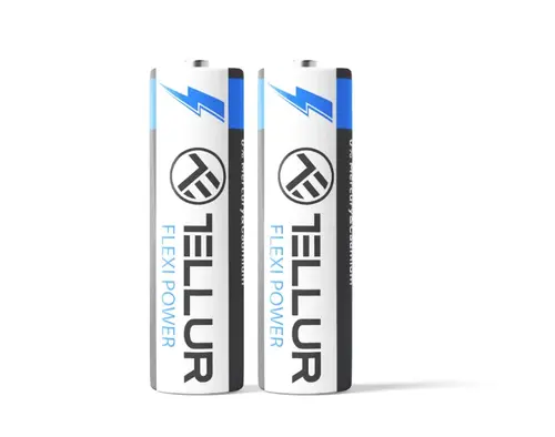 Baterie Tellur Flexi Power, Super Alcalina, AA LR6, 1.5V, 2buc/set