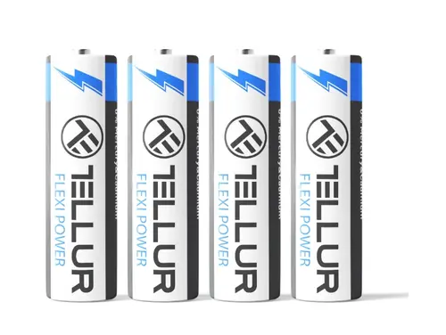 Baterie Tellur Flexi Power, Super Alcalina, AA LR6, 1.5V, 4buc/set