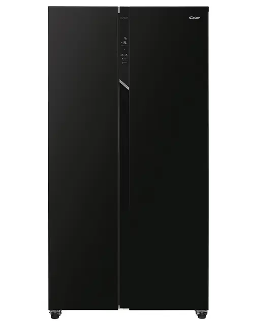 Side by Side Candy CHSBSO 6174B, No Frost, 532 l, Super Freezing, Sky LED, Afisaj digital, Clasa E, H 177 cm (Negru)