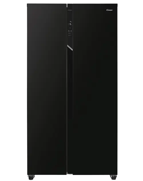 Side by Side Candy CHSBSO 6174B, No Frost, 532 l, Super Freezing, Sky LED, Afisaj digital, Clasa E, H 177 cm (Negru)