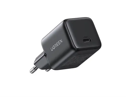Incarcator de retea Ugreen X513 30W QC4 5V/3A USB-C, GaN Fast Charging (Negru)