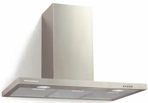 Hota Decorativa Heinner HDCH-690TSS, Putere 190 W, 1 motor, 3 Trepte (Argintiu)