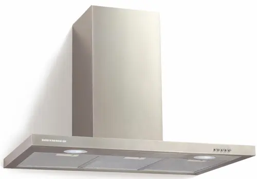 Hota Decorativa Heinner HDCH-690TSS, Putere 190 W, 1 motor, 3 Trepte (Argintiu)